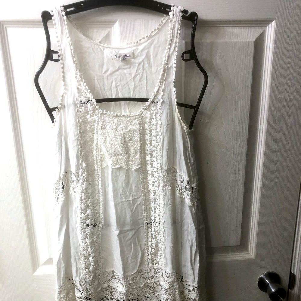 Embroidery White Top